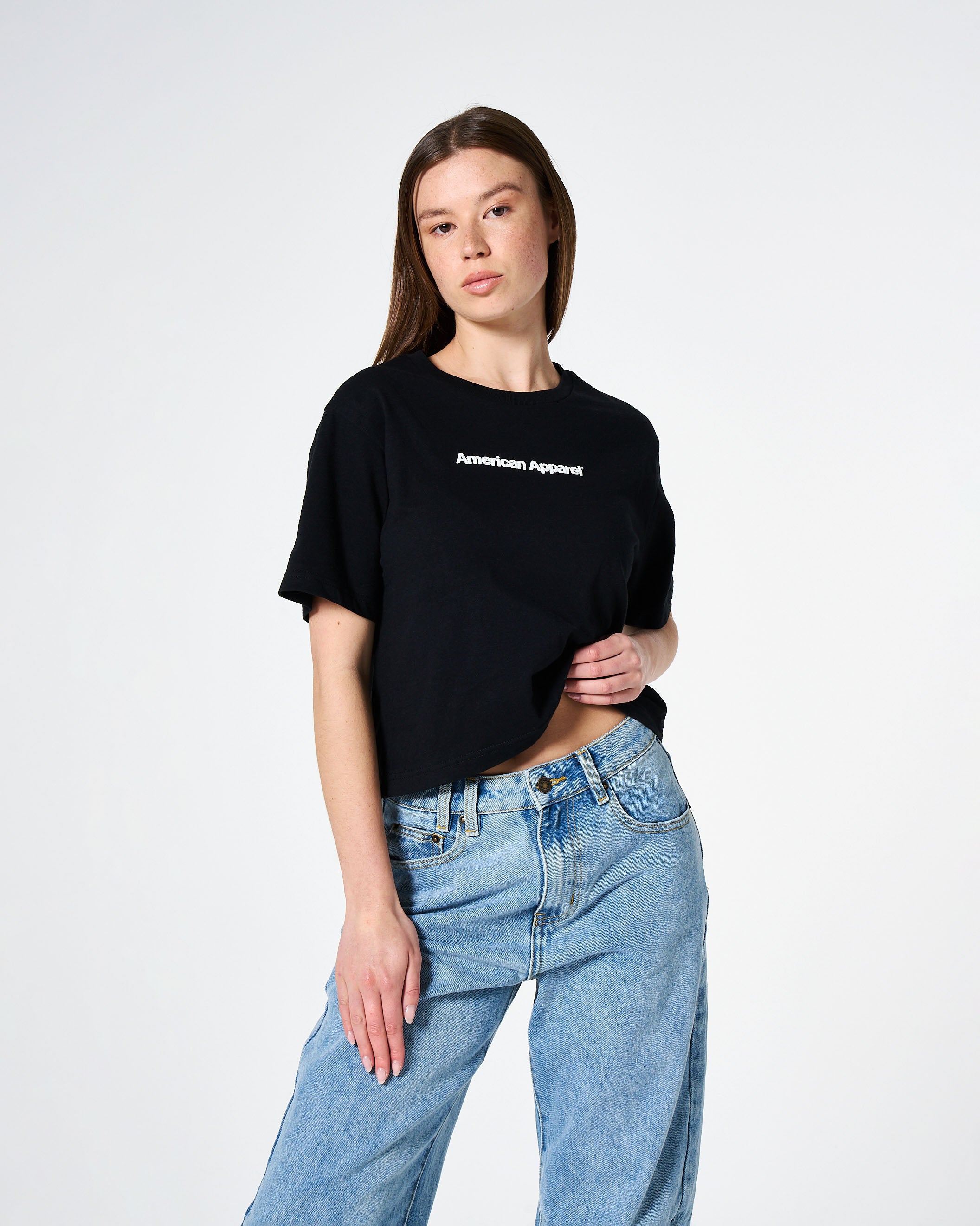 Women's Puff Print Logo Boxy T-shirt