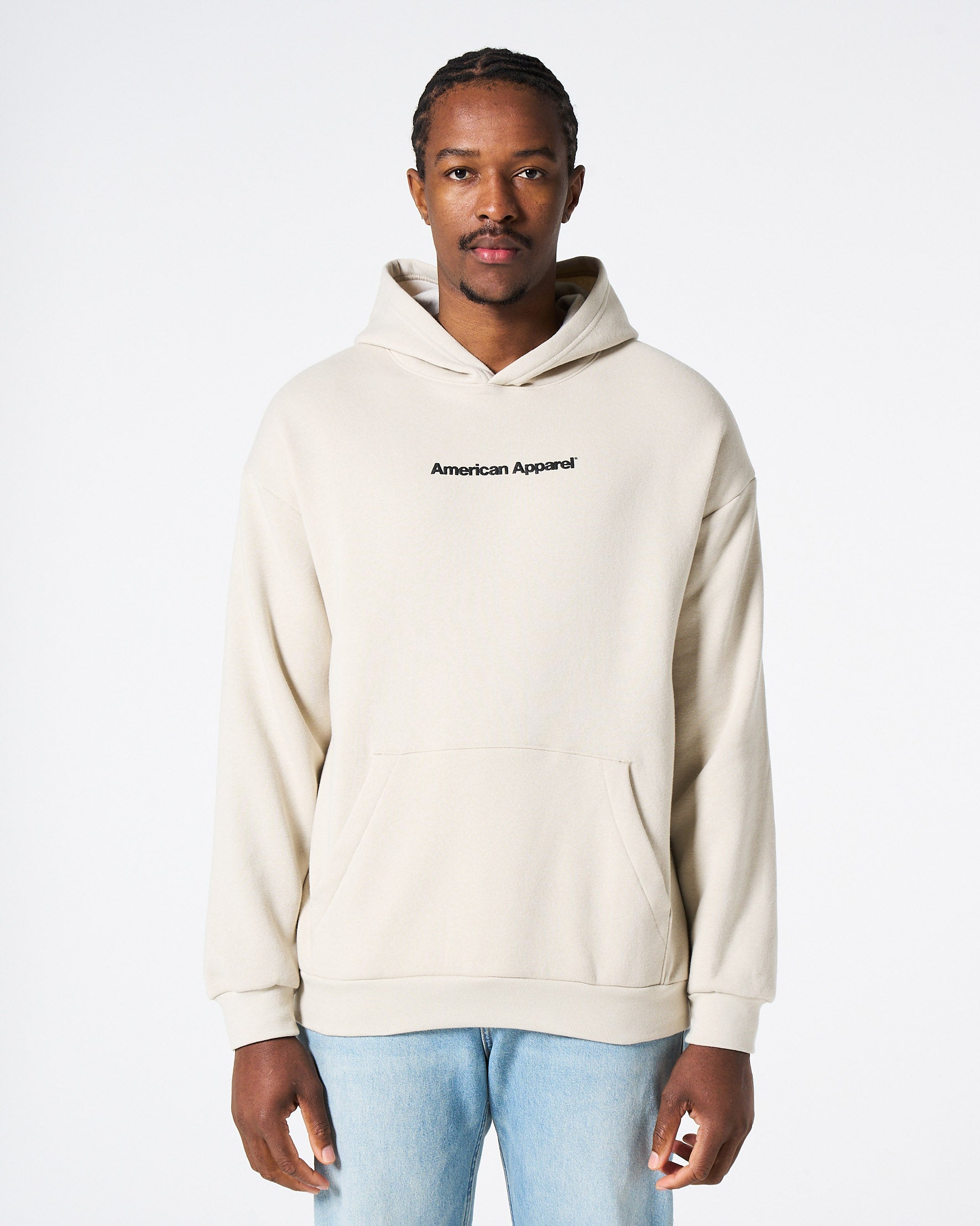 American apparel white hoodie hotsell