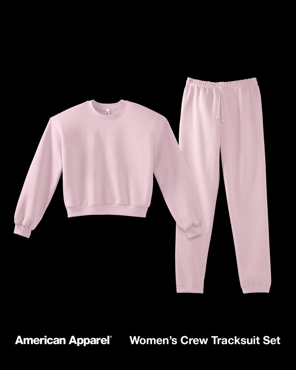 image of Women's Blush Crewneck Tracksuit Set